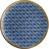 Teller flach Lupin; 19 cm (Ø); weiß/blau/braun; rund; 12 Stk/Pck