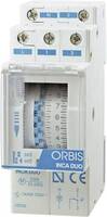 ORBIS Zeitschalttechnik INCA DUO D Időkapcsoló óra kalapsínhez 230 V/AC 1 váltó 16 A 250 V/AC