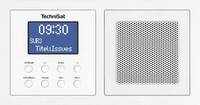 TechniSat UP 1 Polc alá szerelhető rádió DAB+, URH Bluetooth® Fehér