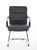 Advocate Visitor Chair Black Soft Bonded Leather With Arms BR000206