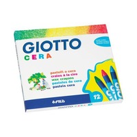 Pastelli a Cera Giotto Fila - 9 mm - 281200 (Assortiti Conf. 12)