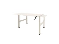 Dextro Duo Zit-Sta Bureau, 140 x 80 cm, Wit