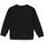 SUDADERA COTTON BRUSHED BATMAN BLACK