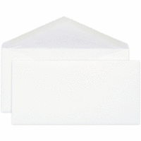 Briefumschläge James velin Box DINlang weiß gummierte Klappe Papier 100 g/qm VE=20 Stück