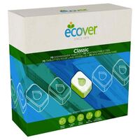 Ecover Dishwasher Tablets Biodegradable Phosphate Free Pack Quantity - 70