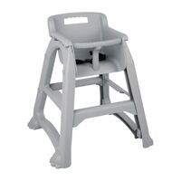 Bolero DA693 High Chair in Plastic with Hand Hole - 730 x 650 x 560 mm