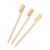 Bamboo Steak Markers for Medium Cooked Meat 90mm in Height - Pack of 100