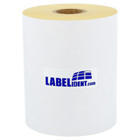 Papier-Band 50 mm Breite, weiß matt unbeschichtet, permanent, 40 lfm auf 1 Rolle/n, 1 Zoll (25,4 mm) Kern