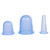 Cup-Set aus Silikon Saugglocke Cupping Cups Beauty Massage 3-tlg.
