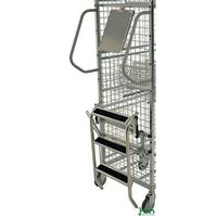 Kongamek medium duty shelf trolley system - ladder with 2 handles