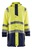 High Vis Regenjacke Level 1 gelb/marineblau