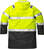 High Vis Regenmantel Kl.3 4634 RS Warnschutz-gelb/schwarz - Rückansicht