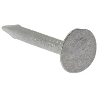 ForgeFix 500NLELH25GB Clout Nail Extra Lge Head Galvanised 25mm Bag Weight 500g