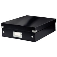 Tároló doboz LEITZ Click&Store rendszerező M méret fekete