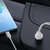 Samochodowa ładowarka bezprzewodowa MagSafe 15W z uchwytem na kratkę nawiewu USB biała