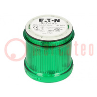 Signaller: lighting; bulb BA15D; green; 0÷250VDC; 0÷250VAC; IP66