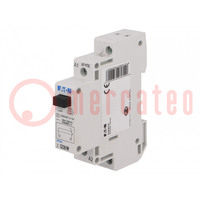 Relay: installation; bistable,impulse; SPDT; Ucoil: 230VAC; 16A