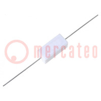 Resistor: wire-wound; cement; THT; 150mΩ; 5W; ±5%; 10x9x22mm