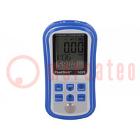 Tester: thickness; 1÷300mm; 1%; Measurement memory: 12