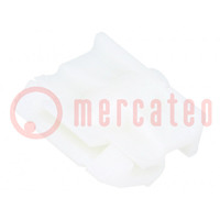 Moulding clip; 10pcs; Mercedes; polyamide; natural