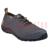 Shoes; Size: 39; grey-orange; cotton,polyester; with metal toecap