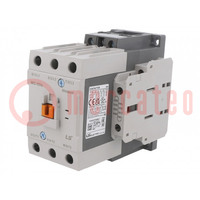 Contactor: 3-pole; NO x3; Auxiliary contacts: NO + NC; 110VDC; 50A