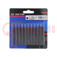 Csavarbit; Torx®; TX40; Telj.hossz: 50mm; Rögzítés: 1/4" (E6,3mm)