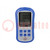 Tester: thickness; 1÷300mm; 1%; Measurement memory: 12