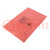 Protection bag; ESD; L: 305mm; W: 203mm; Thk: 75um; 100pcs; pink