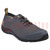 Shoes; Size: 46; grey-orange; cotton,polyester; with metal toecap