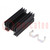 Heatsink: extruded; H; TO218,TO220,TOP3; black; L: 63mm; W: 35mm