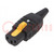 Connector: AC supply; plug; female; 10A; 250VAC; C13 (F); for cable