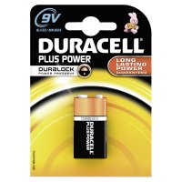 Duracell Plus Power-9V(MN1604/6LF22) K1