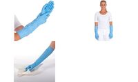 HYGOSTAR Nitril-Handschuh EXTRA SAFE SUPERLONG, L, blau (6495786)