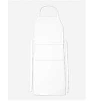 CG Workwear Bib Apron Verona Bag 110 x 75 cm CGW1145 110 x 75 cm White