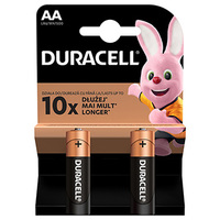 Bateria alkaliczna, AA (LR6), AA, 1.5V, Duracell, blistr, 2-pack, 42301, Basic