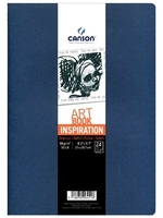 CANSON CARNET DE DESSINS ARTBOOK INSPIRATION, A4, INDIGO, 200006454