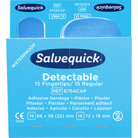 Salvequick Detectable pleister 6x30 6754