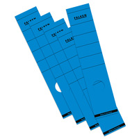 Ordnerrückenschild, sk, lang/breit, 60 x 290 mm, blau, Polybeutel mit 10 Stück