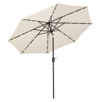 Outsunny 840-125CW patio umbrella White