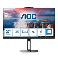 AOC V5 Q27V5CW/BK számítógép monitor 68,6 cm (27") 2560 x 1440 pixelek Quad HD LED Fekete