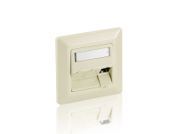 Equip 760304 veiligheidsplaatje voor stopcontacten Wit