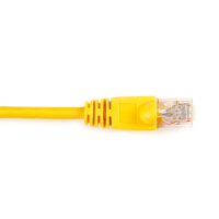 Black Box CAT6 Patch, 0.9m networking cable Yellow