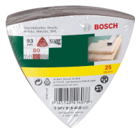 Bosch 2 607 019 489 akcesorium do szlifierek 25 szt.