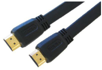 Cables Direct HDMI High Speed w/ Ethernet, 2m HDMI cable HDMI Type A (Standard) Black