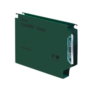 Rexel Crystalfile Classic ‘330’ Lateral File 50mm Green (25)