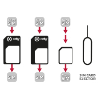 Celly SIMKITAD adapter kart pamięci flash/SIM Adapter do karty SIM