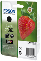 Epson Strawberry 29XL K cartouche d'encre 1 pièce(s) Original Rendement élevé (XL) Noir