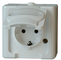 Kopp 103302007 socket-outlet CEE 7/3 White