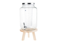 LEONARDO 024595 + 029458 Wasserspender 7 l Transparent